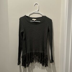 Eri + Ali Fringe Sweater